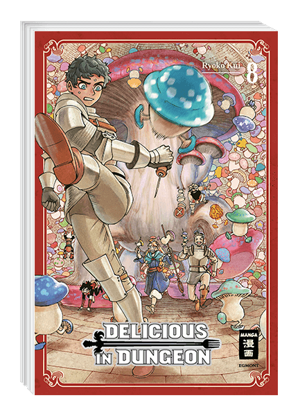 Ryoko Kui: Delicious in Dungeon 08 (Paperback, Egmont)