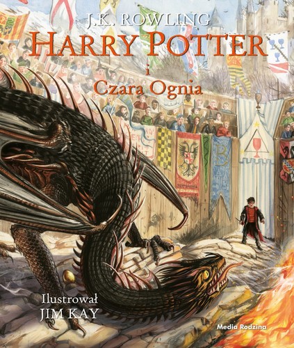 J. K. Rowling: Harry Potter i Czara Ognia, wydanie ilustrowane (Polish language, 2019, Media Rodzina)