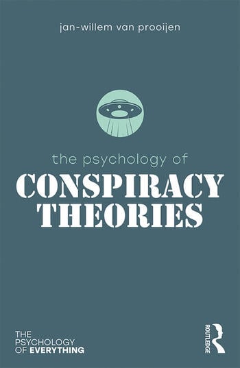 Jan-Willem van Prooijen: Psychology of Conspiracy Theories (2017, Taylor & Francis Group)
